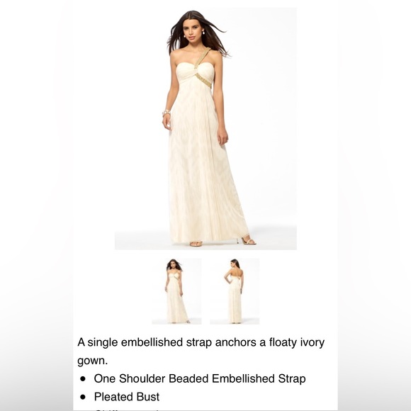 Cache Gown one shoulder - Picture 1 of 8